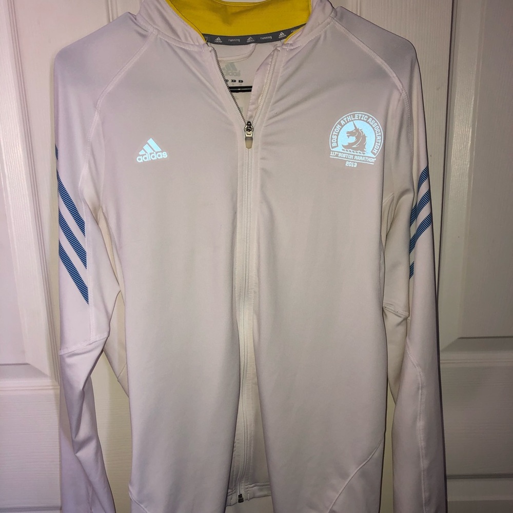 Woman’s Adidas 2013 Boston Marathon  zip up jacket